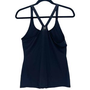 Racerback Sleeveless Shirt Athletic Tank Top Black